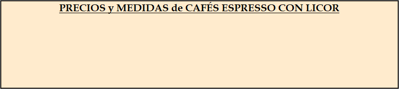 Café con licor es una alternativa a un trago relajante, sin prisa para compartir