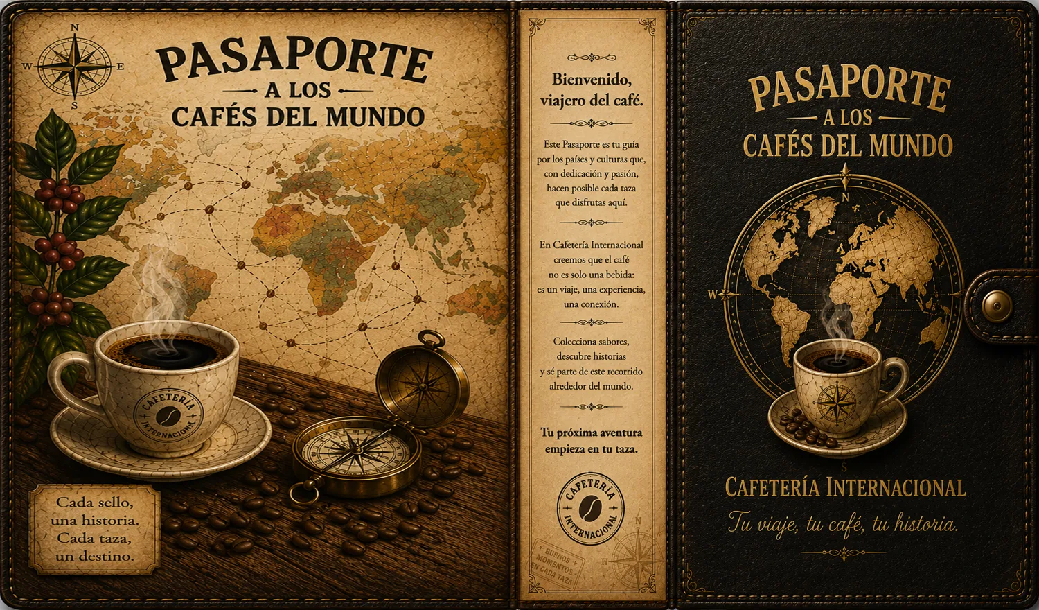 Pasaporte, exterior